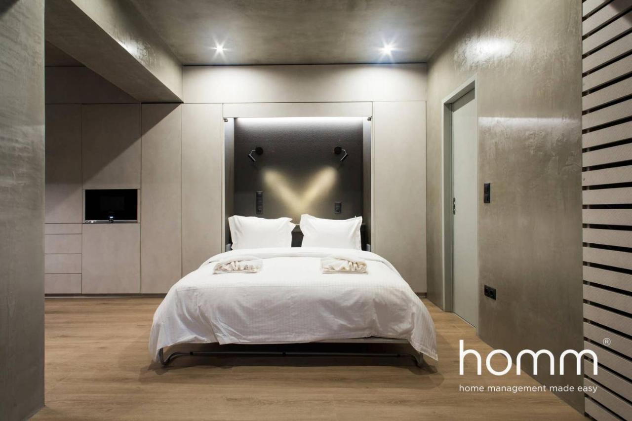 Unique Urban Homm Studio In Piraeus, Alkiviadou Appartamento Esterno foto