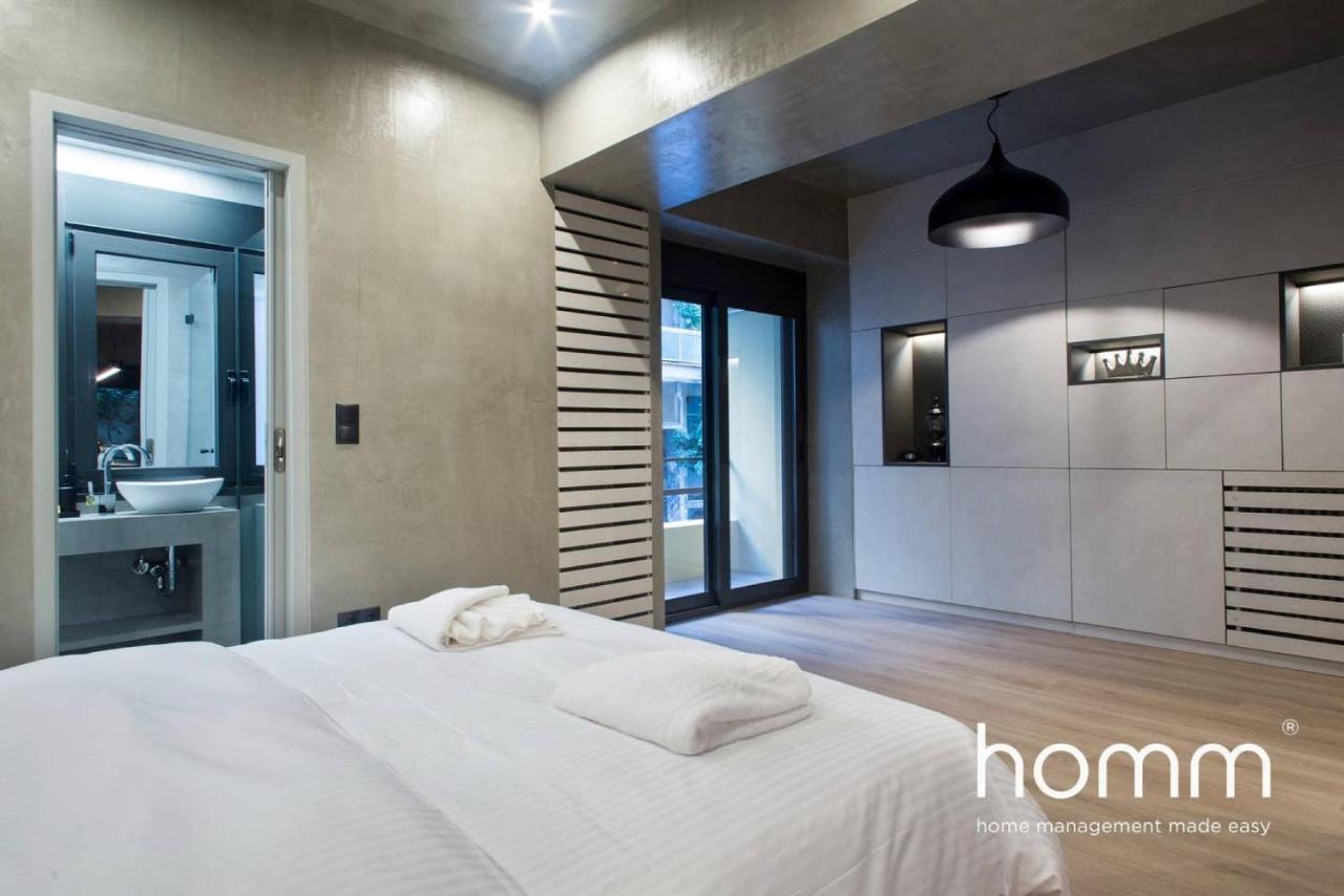 Unique Urban Homm Studio In Piraeus, Alkiviadou Appartamento Esterno foto