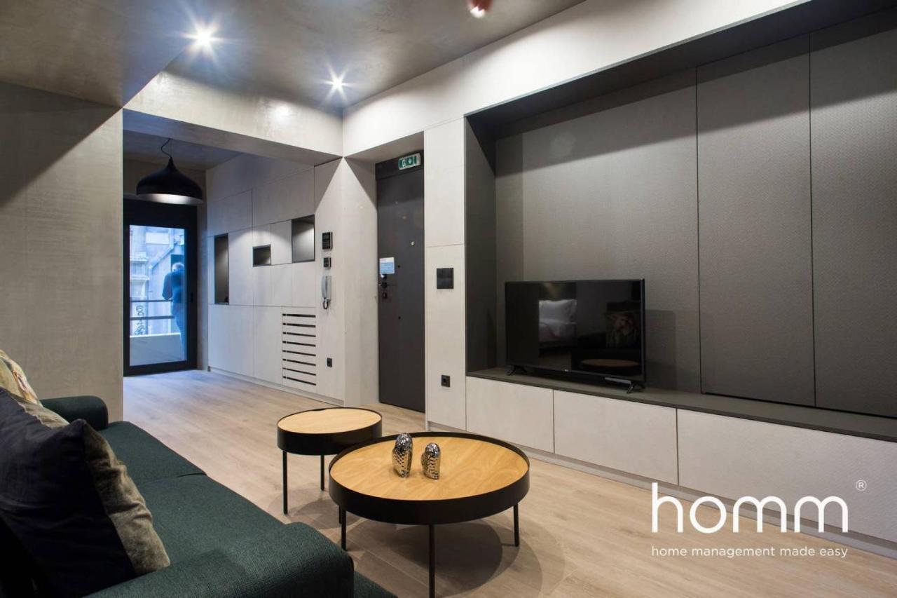 Unique Urban Homm Studio In Piraeus, Alkiviadou Appartamento Esterno foto