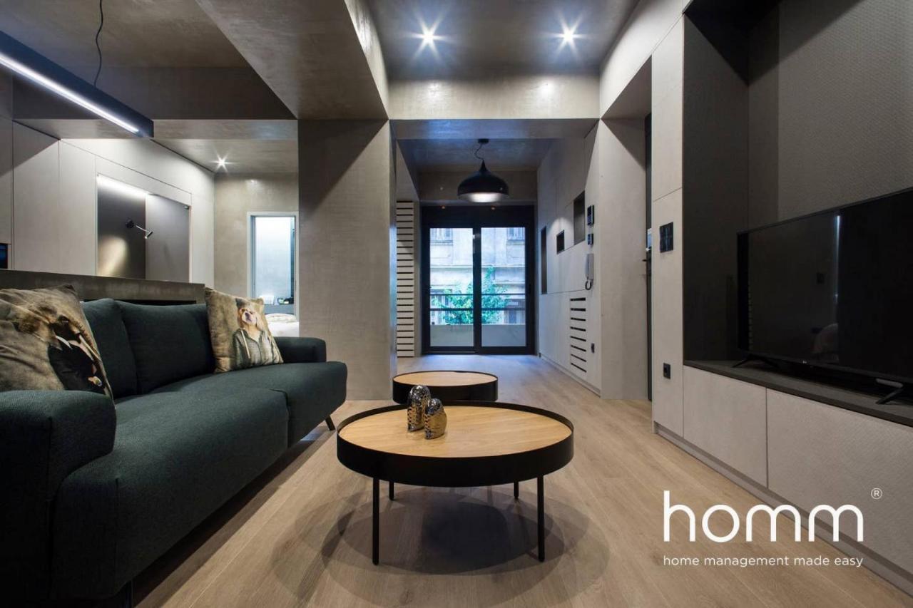 Unique Urban Homm Studio In Piraeus, Alkiviadou Appartamento Esterno foto