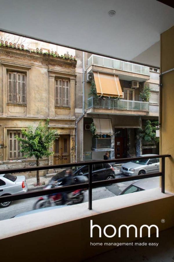 Unique Urban Homm Studio In Piraeus, Alkiviadou Appartamento Esterno foto