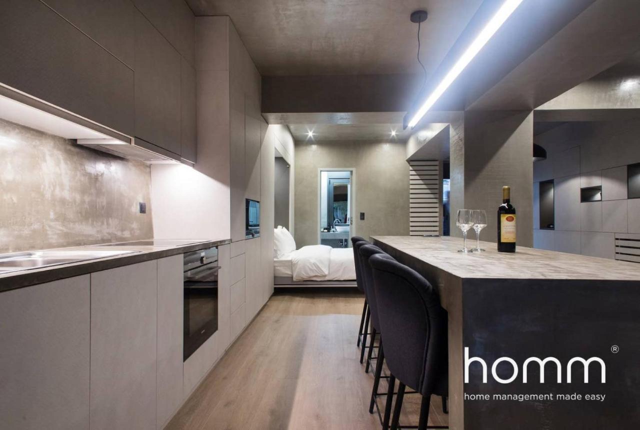 Unique Urban Homm Studio In Piraeus, Alkiviadou Appartamento Esterno foto